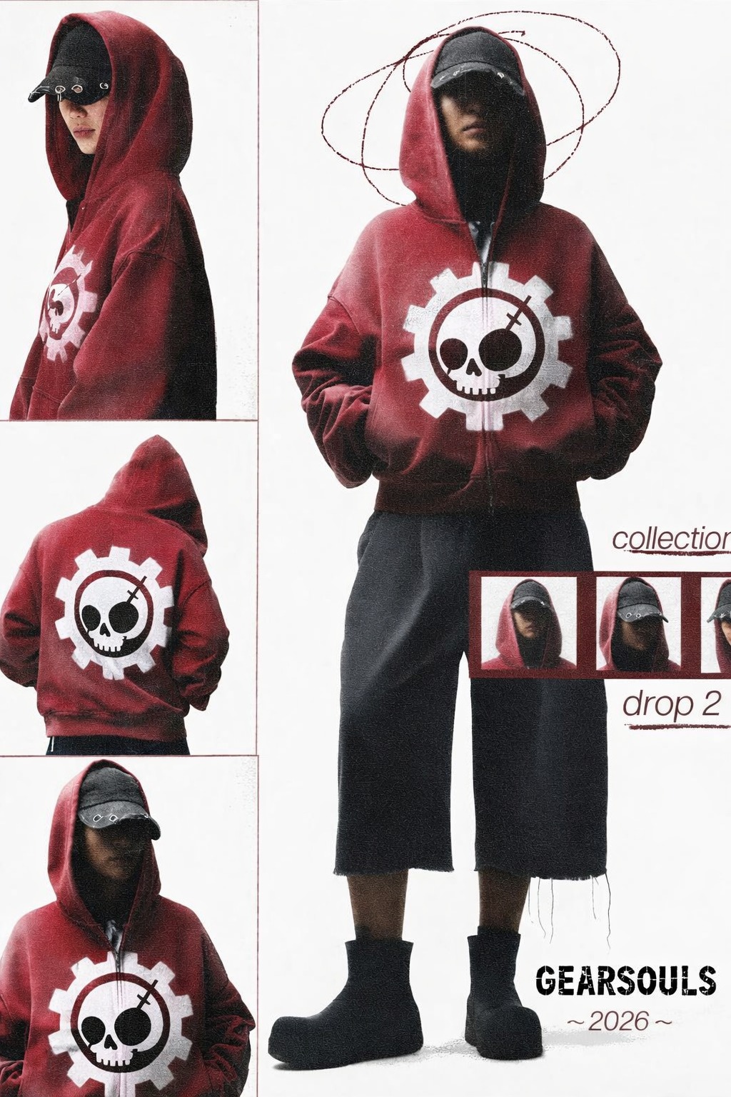 Skull Hoodie